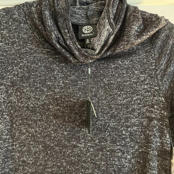 NWT Bobeau knit sweater dress with built-in face covering mask Medium - Picture 6 of 9